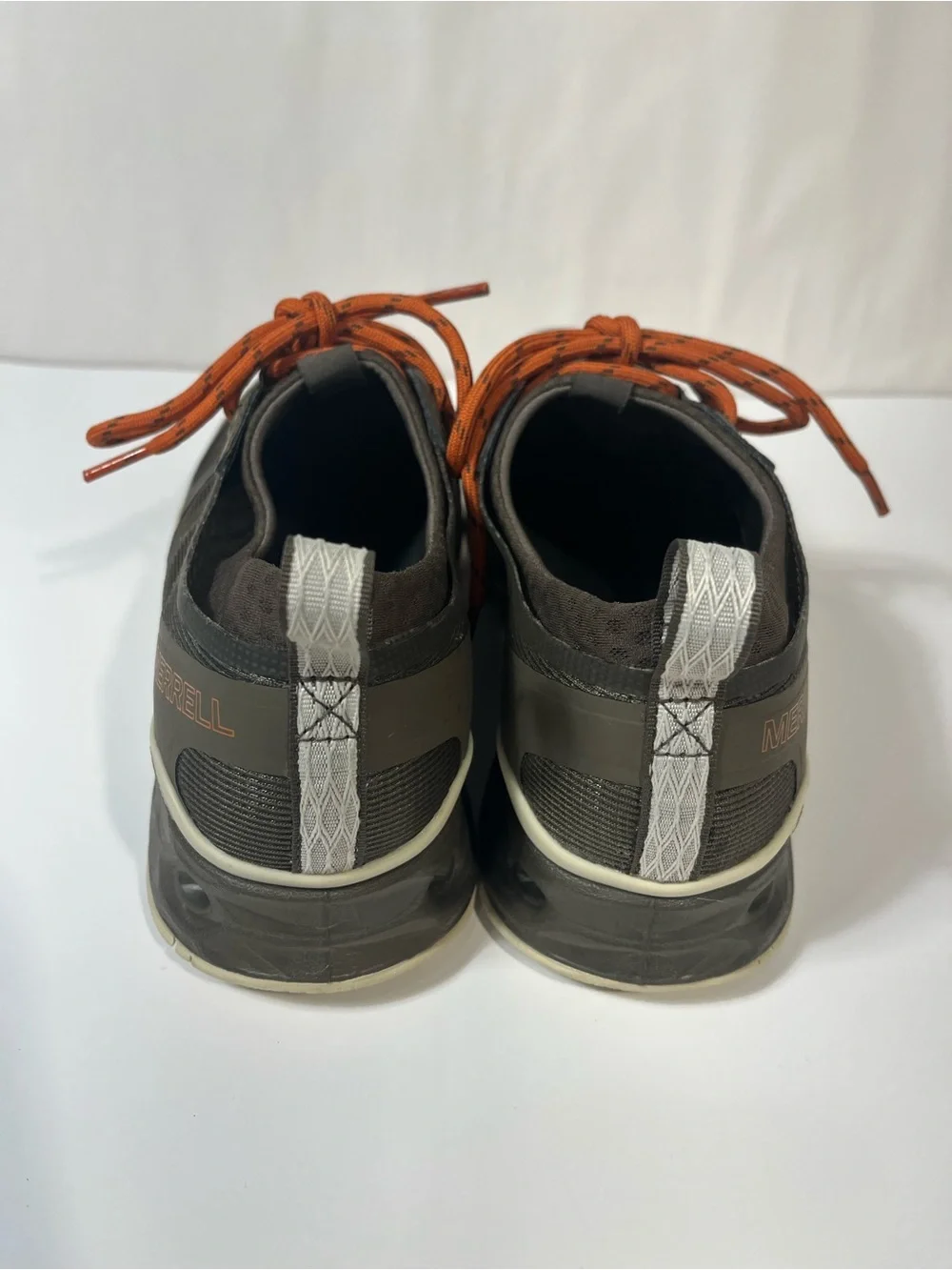 Merrell Tideriser Lace Boat Water Shoes Brown Orange Men's 9